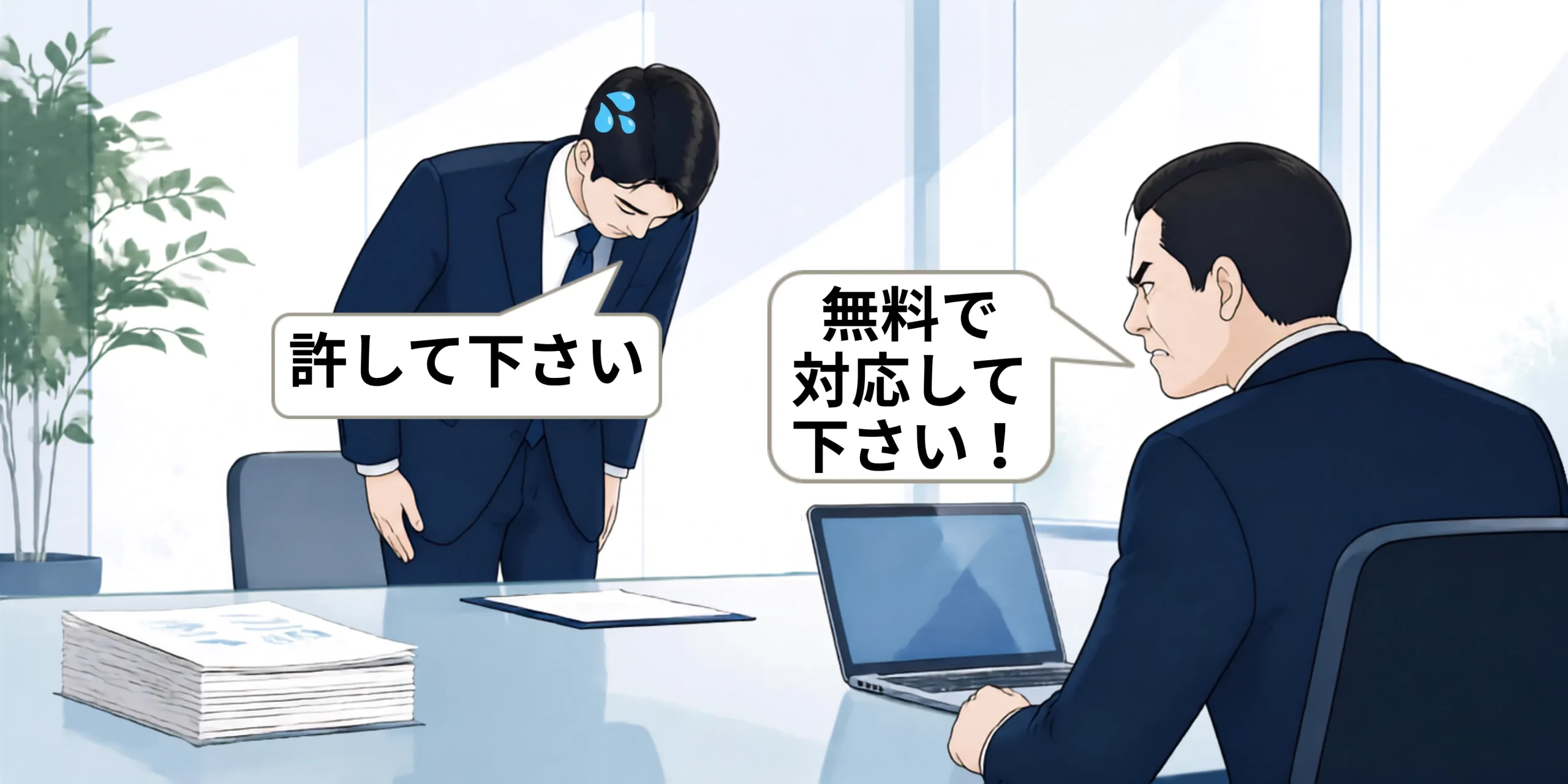 BtoBクレームで、カスハラ化を防ぐ謝罪の仕方を具体的に解説
